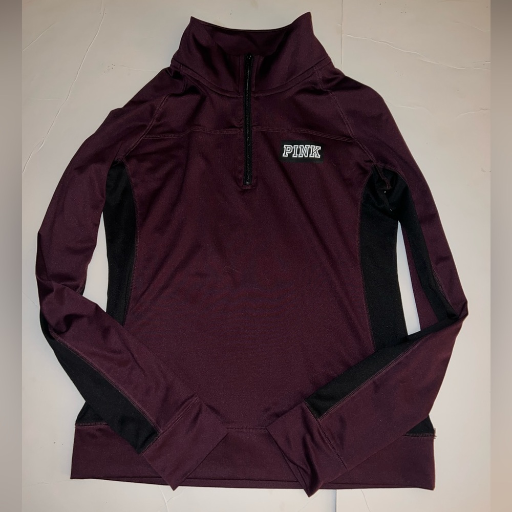 PINK Ultimate Quarter Zip Jacket Size M
